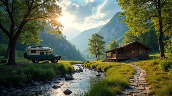 Vivre l'expérience d'un camping 4 étoiles dans le lot, immersion en vallée de la dordogne